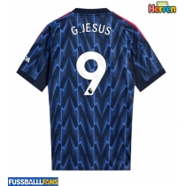 Arsenal Gabriel Jesus #9 Auswärtstrikot 2025-26 Kurzarm